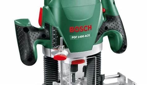 Défonceuse electrique BOSCH Pof 1400 ace, 1400 W Leroy