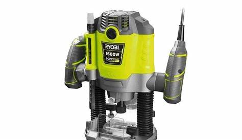 Défonceuse Électrique Ryobi 1600w Rrt1600pk Leroy Merlin