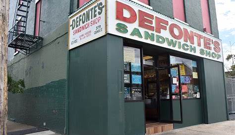 Defonte Deli ’s Sandwich Shop, Red Hook Best Sandwiches Hands