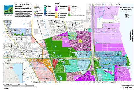 Deforest Zoning Map