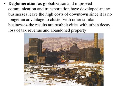 deglomeration example