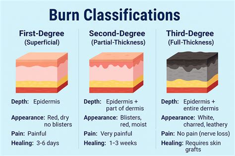 Understanding Degrees Of Burns Classification: A Medical Guide