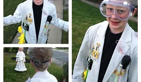 Deguisement Scientifique Fou Mad Scientist Costume Google Search Scary Halloween Costumes Scientist Costume Mad Scientist Costume
