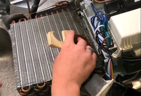 cleaning the coils of a dehumidifier