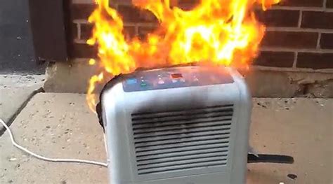 Dehumidifier Fire Safety