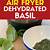 dehydrate basil in air fryer