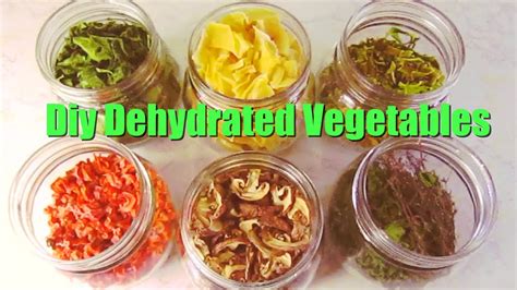Dehydrated Vegetables Diy