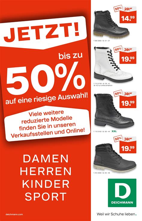 DEICHMANN Angebote für Schuhe & aktueller Prospekt von DEICHMANN