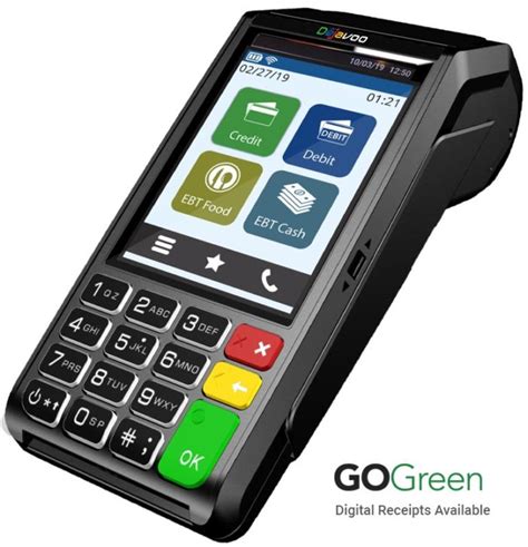 dejavoo android credit card machine apps