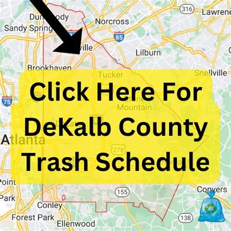 dekalb county 2023 trash schedule