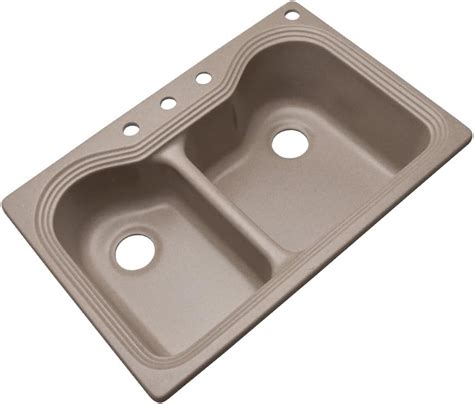 Shop Dekor Master 22in x 33in White DoubleBasin Acrylic DropIn 1