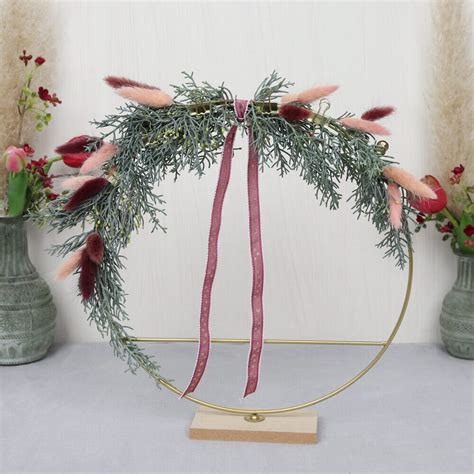 Metallring auf Fuß, D40cm, gold (mit Bildern) Fensterbank dekorieren