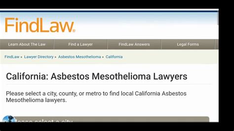 del mar asbestos legal question
