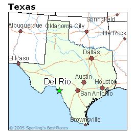 del rio texas map location