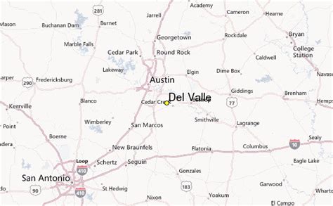 del valle weather radar