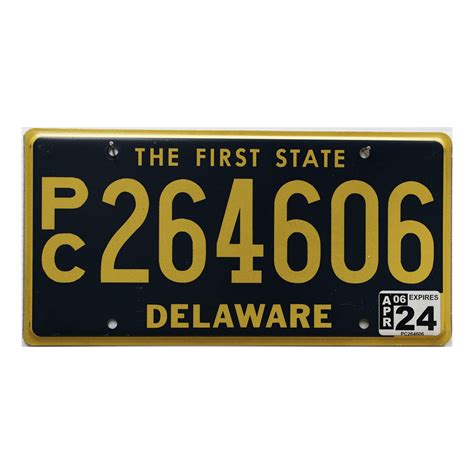 Delaware Plate Pc