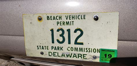 delaware state beach tag