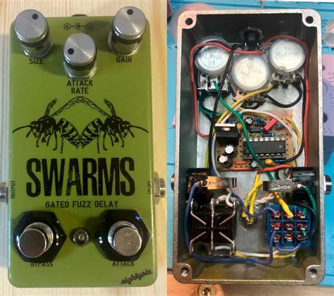 Delay Pedal Veroboard