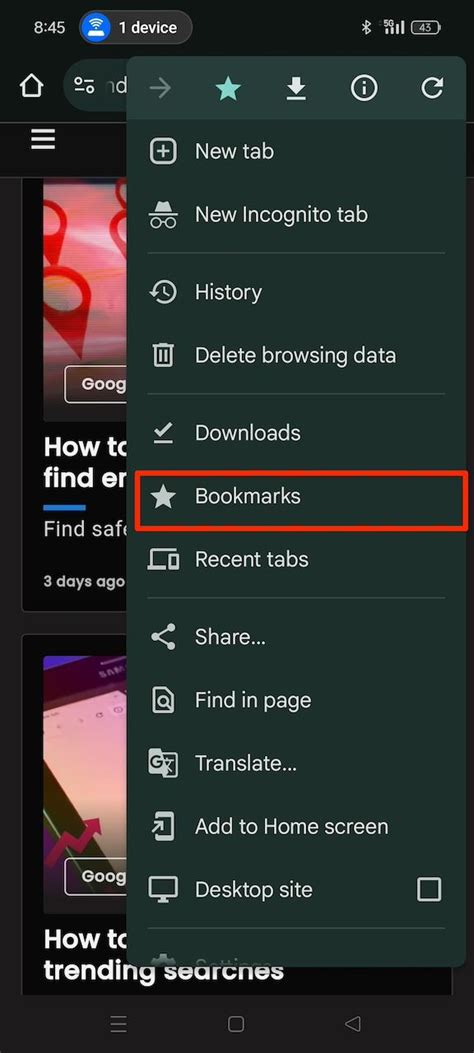 Delete All Bookmarks Chrome Mobile