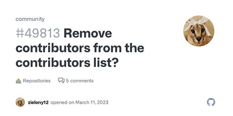 delete contributors github