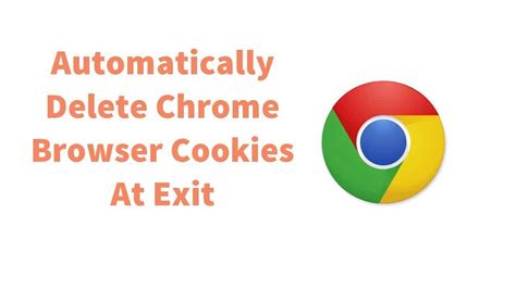 delete cookies on exit