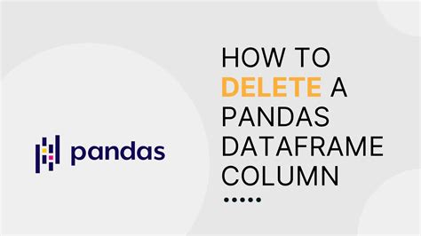 delete dataframe pandas