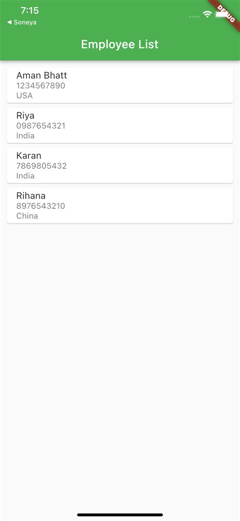 delete element from list flutter