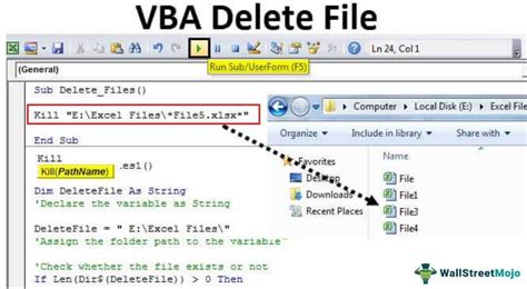 Delete Files Using Vba