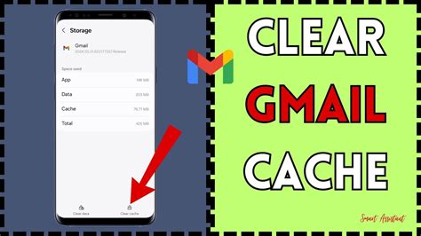 delete gmail cache android