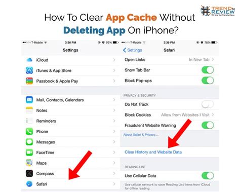 delete gmail cache ios