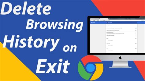 delete history on exit chrome
