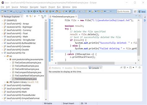 delete on exit java