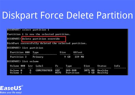 Delete Partition Table