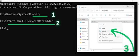 Delete Recycle Bin Using Cmd