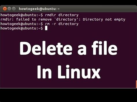 How to delete files in Linux IONOS