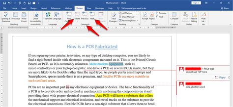 How to Hide or Delete Comments in Microsoft Word 5 Steps
