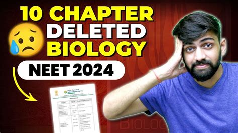 deleted syllabus for neet 2024