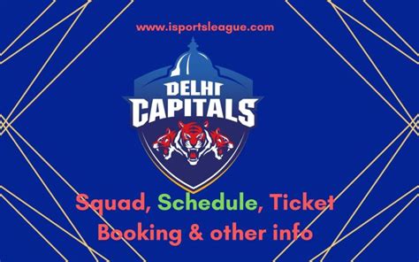 delhi capitals ipl ticket booking