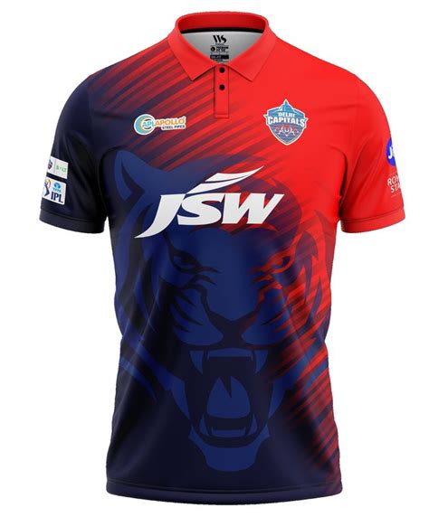 delhi capitals jersey