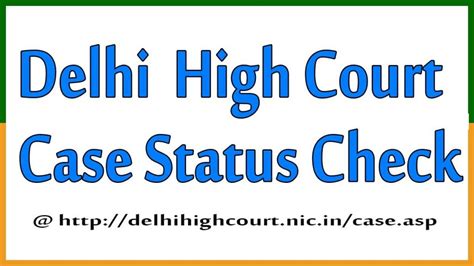 delhi high court case status by case number
