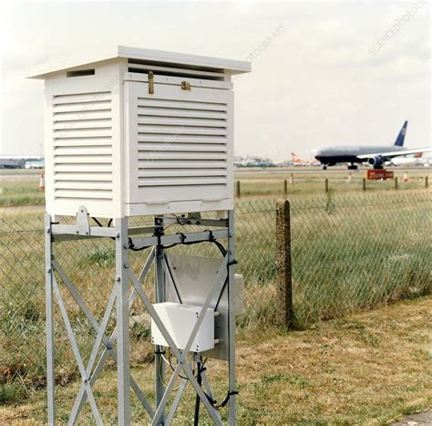 Delicate Weather Instruments Kept In A Stevenson Screen