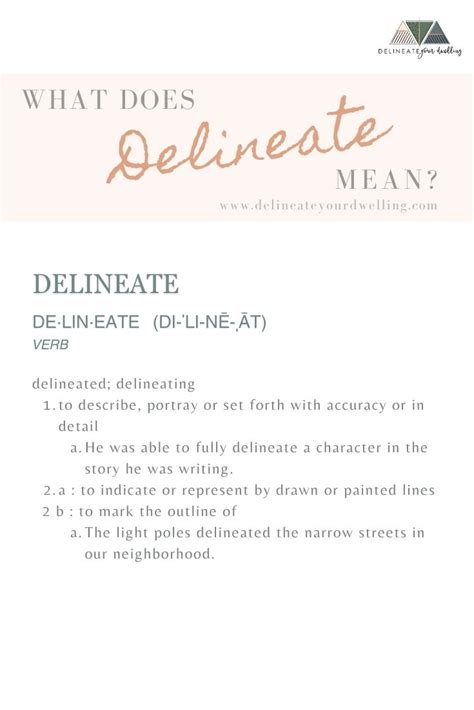 Delineate On Something