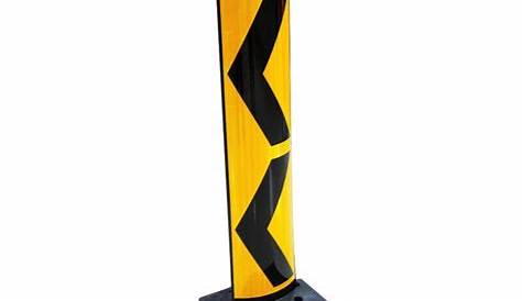 Delineator Sign Boards Road Safety Warning Board Post / Flexible