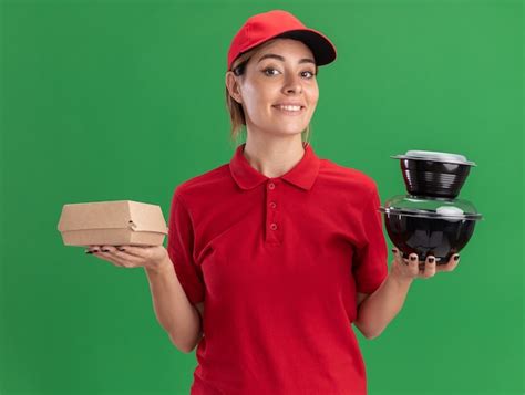 delivery girl uniform