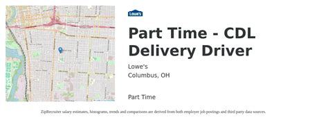 delivery jobs in columbus ohio full time