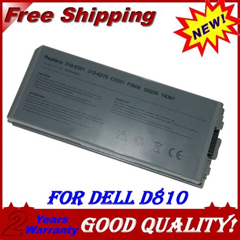 Laptop Battery FOR Dell Latitude D810 Precision M70 for Dell F5608