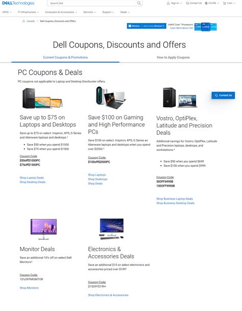 Best Dell Coupon Code Canada For 2023