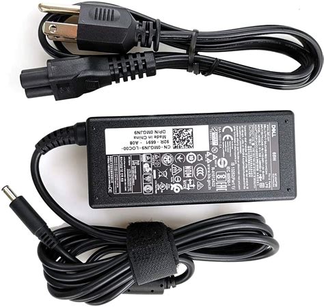 Dell Laptop Charger 45W AC Adapter with Power Cord for Dell Inspiron 13 14 15,5000 Series,XPS 13