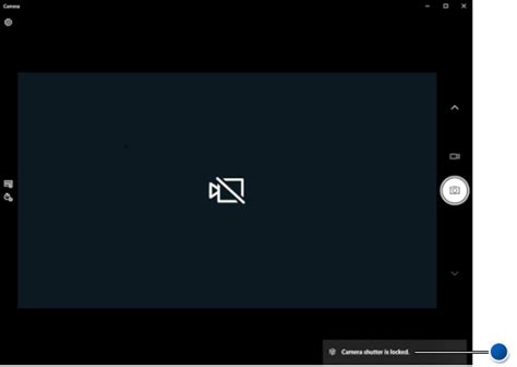 Dell 9420 Camera Shutter Not Opening