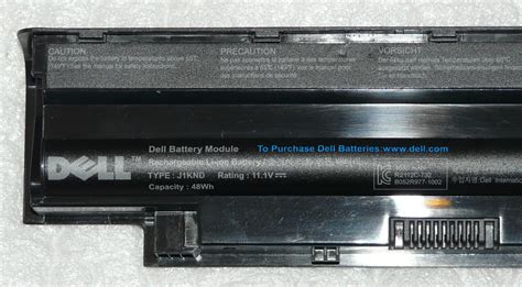 New Genuine Dell Battery Type J1KND 11.1V 48Wh Laptop Computer Battery